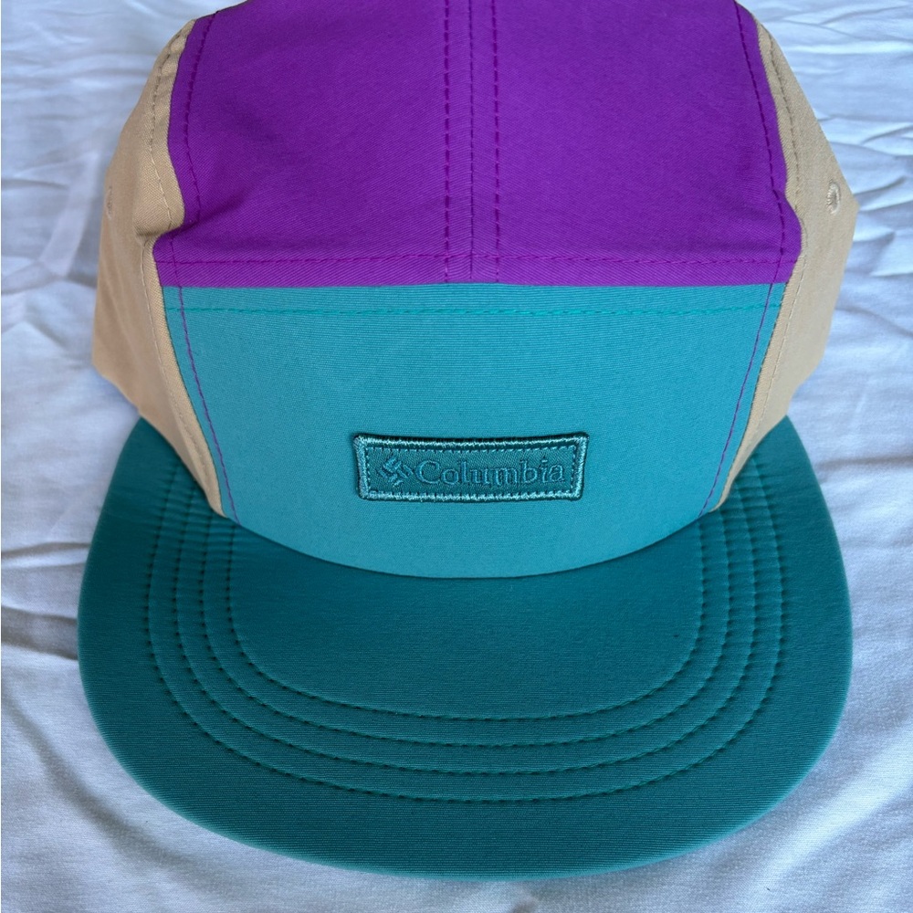 Columbia Purple and Tan Omni-Shade Cap
